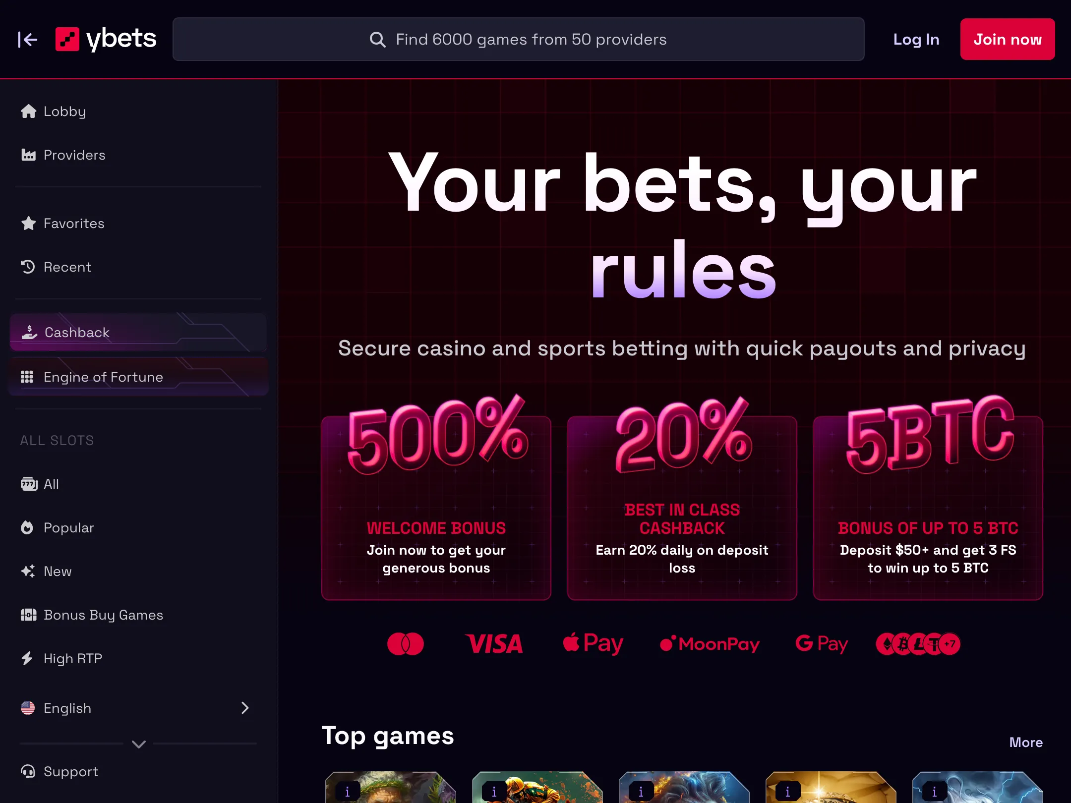 Betfury Casino